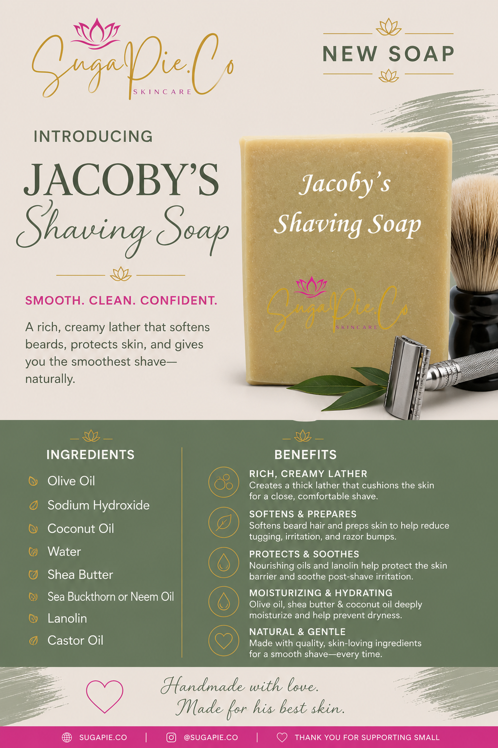 Jacoby’s (Men’s) Soap