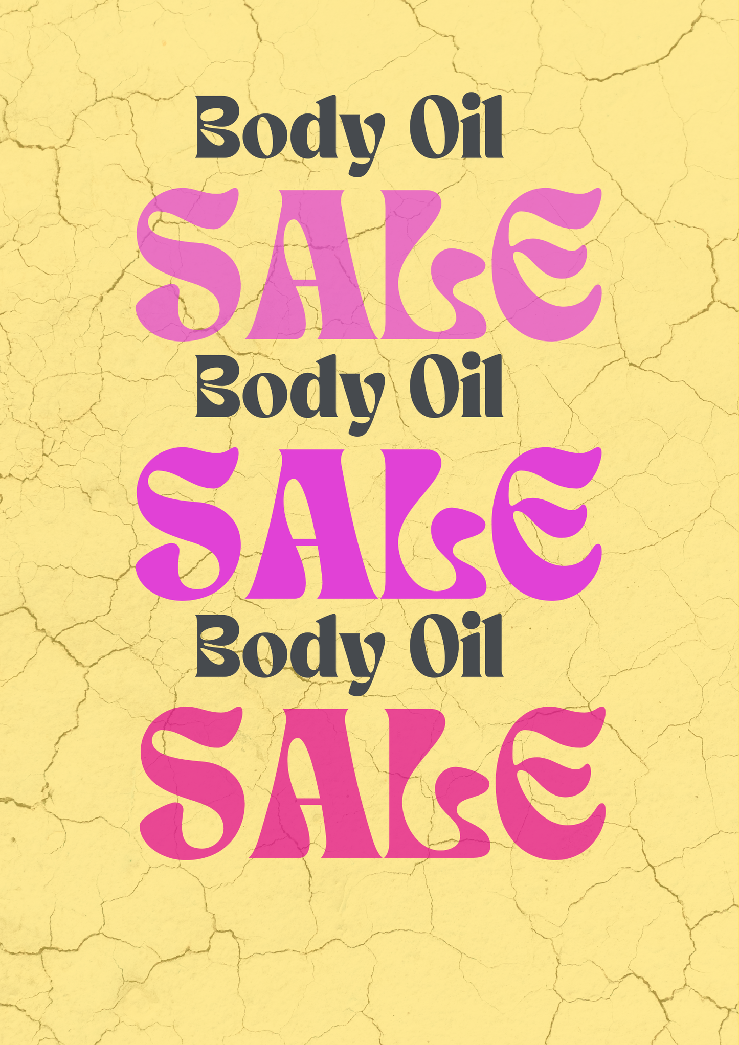 SALE: Body Oil