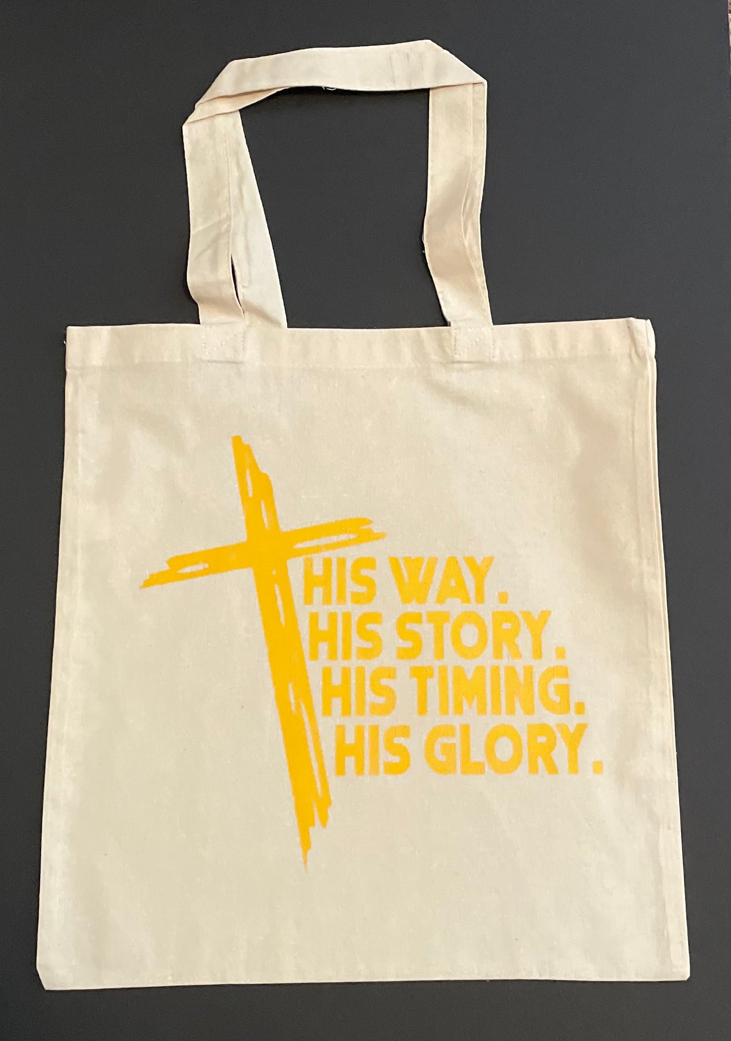 Statement Canvas Tote