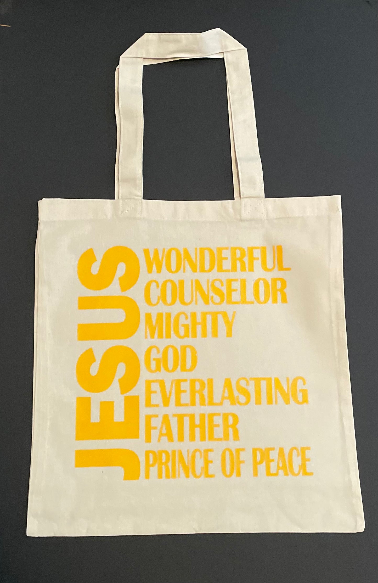 Statement Canvas Tote