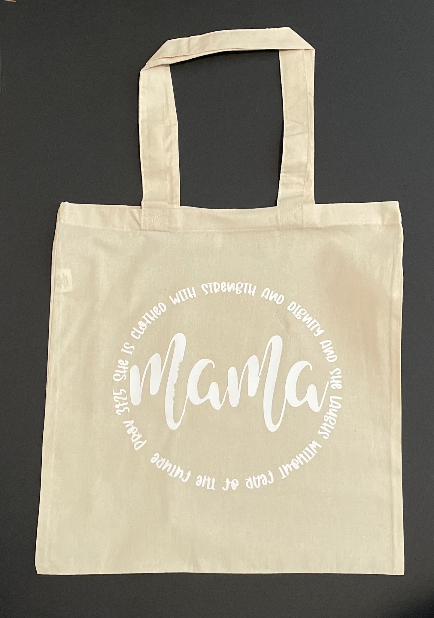 Statement Canvas Tote