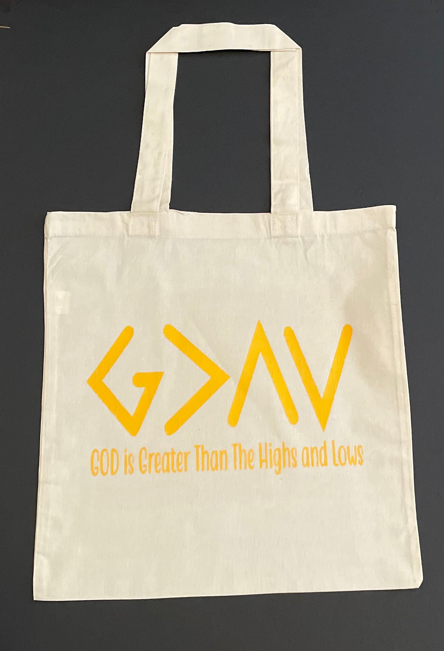 Statement Canvas Tote