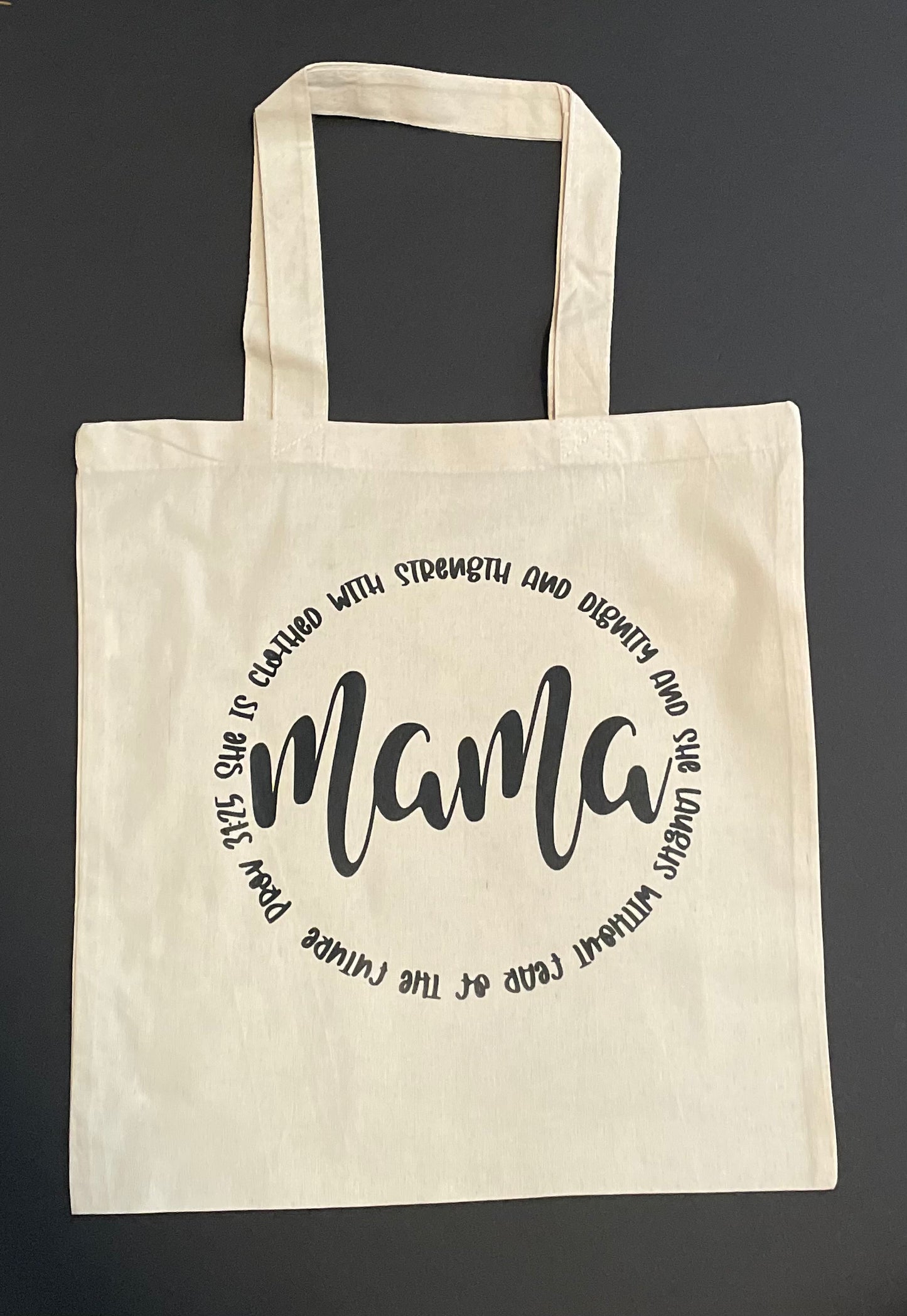 Statement Canvas Tote
