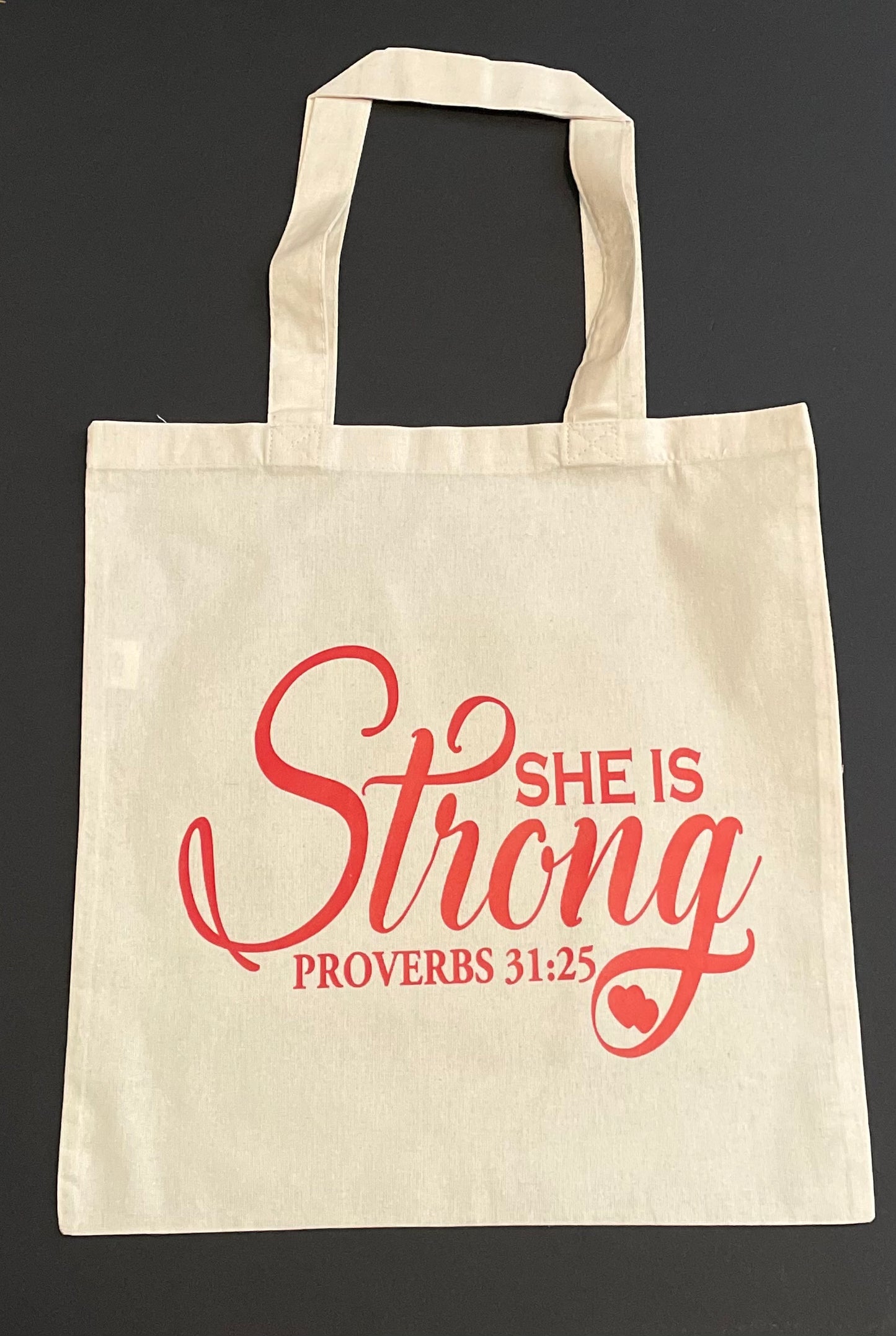 Statement Canvas Tote
